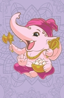 Dot Grid Notebook: Dotted Journal and Planner with Ganesh Elephant and Mandala, Cute Dot Notebook and Organizer for Unique and Creative Calendars, To-Do Lists, Drawings, Habit, Tasks or Expenses Track 1702492605 Book Cover