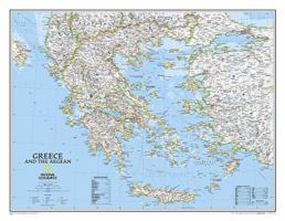National Geographic: Greece Classic Wall Map (30.25 X 23.5 Inches) 0792249690 Book Cover