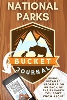 National Parks Bucket Journal: U.S. Stamp Book | Passport Journal for Adults | America Outdoor Adventure Log List Guide | Lodges Planner B08WTHKTND Book Cover