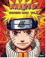 Naruto: Coloring Book: Vol.1: Adult Coloring Book 154054933X Book Cover