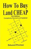 How to Buy Land Cheap 0915179083 Book Cover