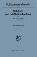 Ortsfeste Und Schiffsdieselmotoren 3662306468 Book Cover