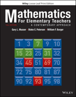 Mathematics for Elementary Teachers: A Contemporary Approach, Tenth Edition Loose-Leaf Print Companion 1119500907 Book Cover