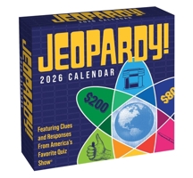 JEOPARDY! 2026 Day-to-Day Calendar: Featuring Clues and Responses From America's Favorite Quiz Show® 1524898171 Book Cover