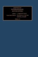 Advances in International Accounting: Volume 13 0762306432 Book Cover