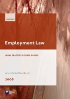Employment Law 0199205469 Book Cover
