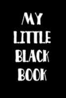 My Little Black Book: Tabbed password organizer and website logbook 1079876200 Book Cover