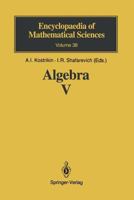 Algebra V : Homological Algebra 3540533737 Book Cover