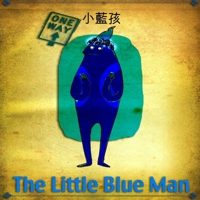 The Little Blue Man: I.S. Size English Edition 1461164001 Book Cover