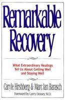 Remarkable Recovery 1573220000 Book Cover
