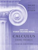 Calculus, Student Solutions Manual (Chapters 13 - 19): One and Several Variables 0470127295 Book Cover