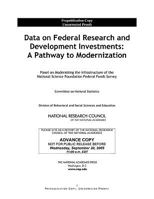 Data on Federal Research and Development Investments: A Pathway to Modernization 0309145236 Book Cover
