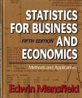 Statistics for Business and Economics 0393964604 Book Cover