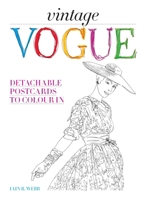 Vintage Vogue: Detachable Postcards to Colour in 1846016622 Book Cover