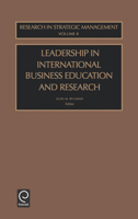 Leadership in International Business Education and Research 0762310383 Book Cover