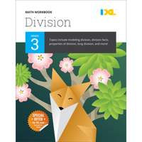 IXL Math Workbook: Grade 3 Division 1947569287 Book Cover