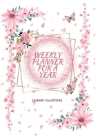 Weekly planner for a year B0F8RG3F4B Book Cover
