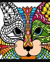 Cats with Mandalas - Adult Coloring Book: Beautiful Coloring Pages for Adults Relaxation with Stress ... B0BTRLXBQ3 Book Cover