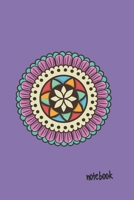 NOTEBOOK: MANDALA NOTEBOOK & JOURNAL 1671302591 Book Cover
