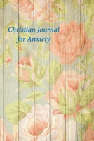 Christian Journal for Anxiety: A Journal and Coloring Book With Scripture Prompts 1689839295 Book Cover