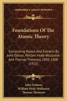 Foundations of the Atomic Theory B0BQRTR5C5 Book Cover