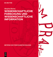 Wissenschaftliche Forschung Und Wissenschaftliche Information 3112736281 Book Cover