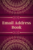 Email Address Book: Small Email Address Book with Bookmarks. A-Z Alphabetical Tabs 1674904525 Book Cover