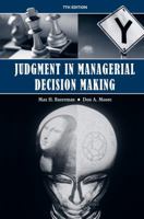 Judgment in Managerial Decision Making 047139887X Book Cover