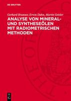 Analyse Von Mineral- Und Syntheseölen Mit Radiometrischen Methoden 3112770285 Book Cover