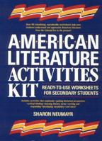American Literature Activities Kit: Ready-To-Use Worksheets for Secondary Students 0876281102 Book Cover