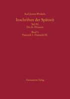 Inschriften Der Spatzeit Teil IV: Die 26. Dynastie: Band 1: Psametik I.-Psametik III., Band 2: Gottesgemahlinnen/26. Dynastie Insgesamt 3447101733 Book Cover