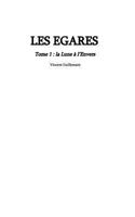 Les Egares Tome 1 2956217402 Book Cover
