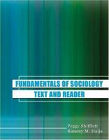 Foundations Of Sociology: Text and Reader 0757543774 Book Cover