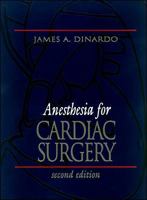 Anesthesia for Cardiac Surgery 1405153636 Book Cover