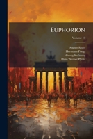 Euphorion, Volume 10 1174601426 Book Cover