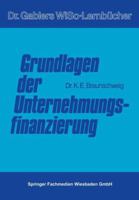 Grundlagen Der Unternehmungsfinanzierung 3663052109 Book Cover