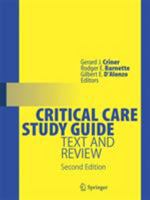 Critical Care Study Guide: Text and Review 0387773274 Book Cover