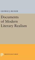 Documents of Modern Literary Realism 069101258X Book Cover