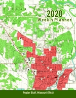 2020 Weekly Planner: Poplar Bluff, Missouri (1966): Vintage Topo Map Cover 1676491120 Book Cover