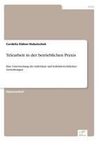 Telearbeit in Der Betrieblichen Praxis 3838631013 Book Cover