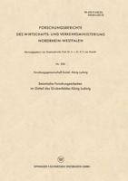 Seismische Forschungsarbeiten Im Ostteil Des Grubenfeldes Konig Ludwig 3663041255 Book Cover