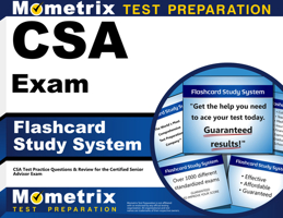 CSA Exam Flashcard Study System: CSA Test Practice Questions and Review for the Certified Senior Advisor Exam 1609715403 Book Cover
