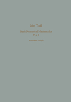 Basic Numerical Mathematics Vol. 1 : Numerical Analysis 3764307293 Book Cover