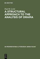 Structural Approach to the Analysis of Drama 9027918414 Book Cover