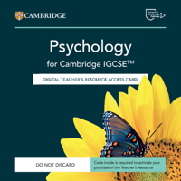 Cambridge Igcse(tm) Psychology Digital Teacher's Resource Access Card 1009812122 Book Cover
