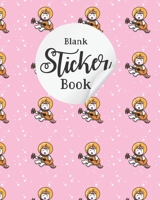 Blank Sticker Book: Blank caticorn Sticker Book for Collecting Stickers for Kids. B08QS6KTTV Book Cover