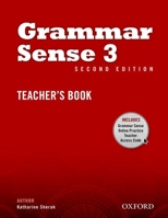 Grammar Sense: 3: Teacher's Book with Online Practice Access Code Card B077J1RGKZ Book Cover