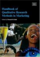 Handbook of Qualitative Research Methods in Marketing (Elgar Original Reference) 1847209580 Book Cover