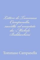 Lettere di Tommaso Campanella raccolte ed annotate da Michele Baldacchini 1477696474 Book Cover