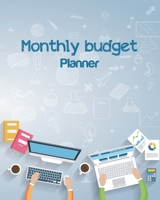 Monthly Budget Planner: Expense tracker bill organizer notebook to manage personal finance (140 pages 8 x 10'') Finance Journal planning workbook 1671249488 Book Cover